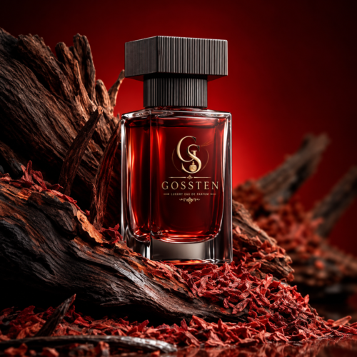 GOSSTEN Dark Sovereign Men's Perfume 100ml GOSSTEN Dark Sovereign men's perfume in a red bottle with a black cap